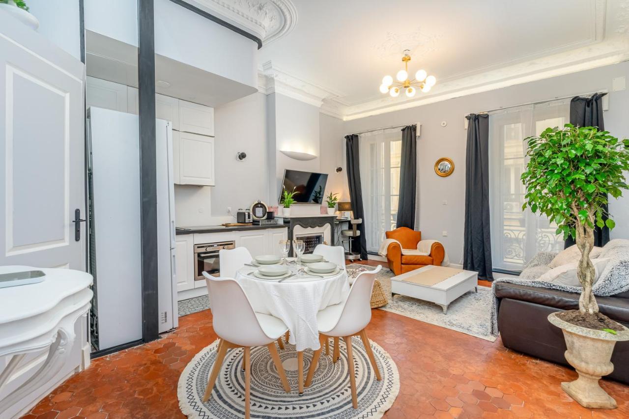 Nouvel Appartement de Caractère et Climatisé à la Joliette Marsella Exterior foto