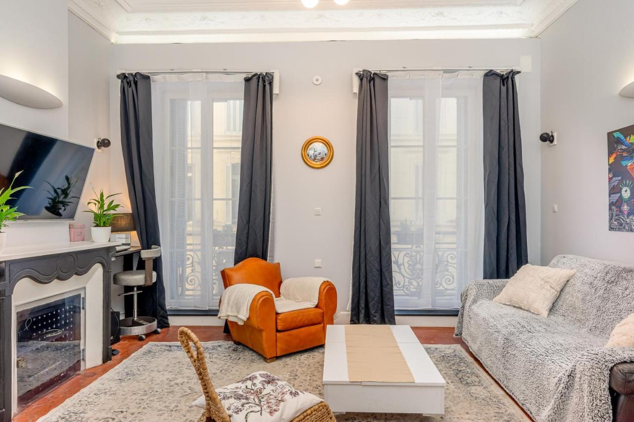 Nouvel Appartement de Caractère et Climatisé à la Joliette Marsella Exterior foto
