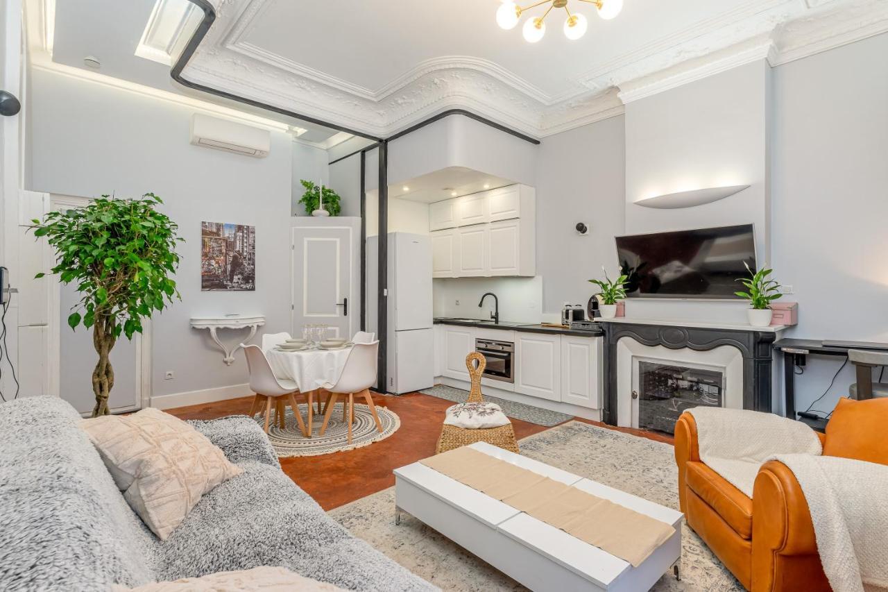 Nouvel Appartement de Caractère et Climatisé à la Joliette Marsella Exterior foto