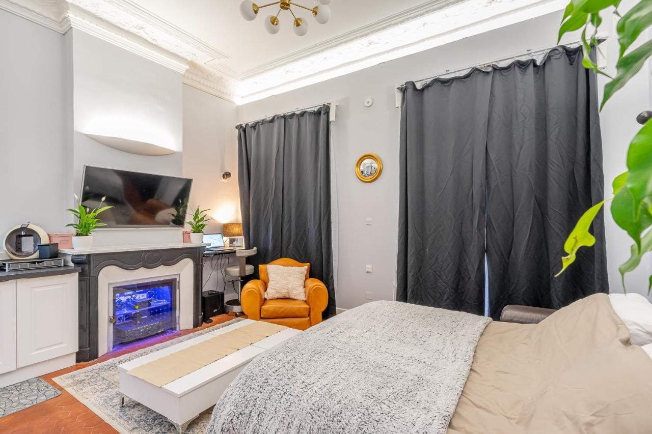 Nouvel Appartement de Caractère et Climatisé à la Joliette Marsella Exterior foto