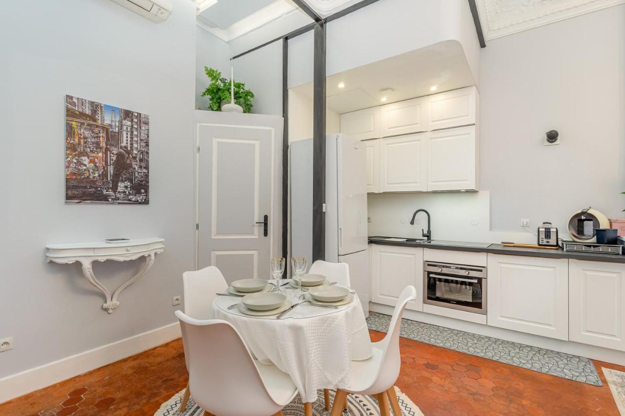 Nouvel Appartement de Caractère et Climatisé à la Joliette Marsella Exterior foto